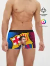Мужские трусы боксеры / ЛИОНЕЛЬ МЕССИ / BARCELONA
