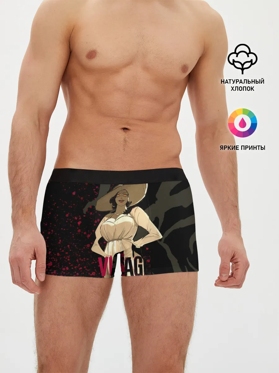 Мужские трусы боксеры / Resident Evil Village Blood