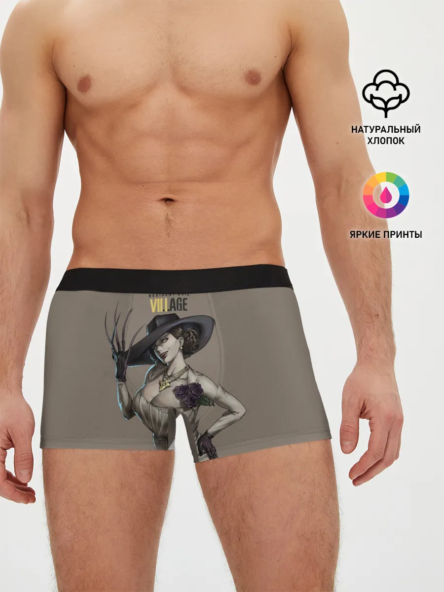 Мужские трусы боксеры / Resident Evil Lady Dumitrescu