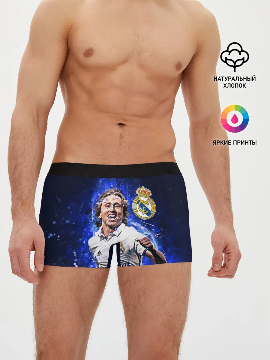 Мужские трусы боксеры / ЛУКА МОДРИЧ / РЕАЛ МАДРИД