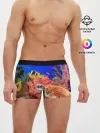 Мужские трусы боксеры / Морская черепаха