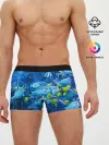 Мужские трусы боксеры / Коралловые рыбки
