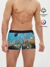 Мужские трусы боксеры / Коралловые рыбки