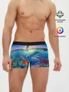 Мужские трусы боксеры / Киты и дельфины