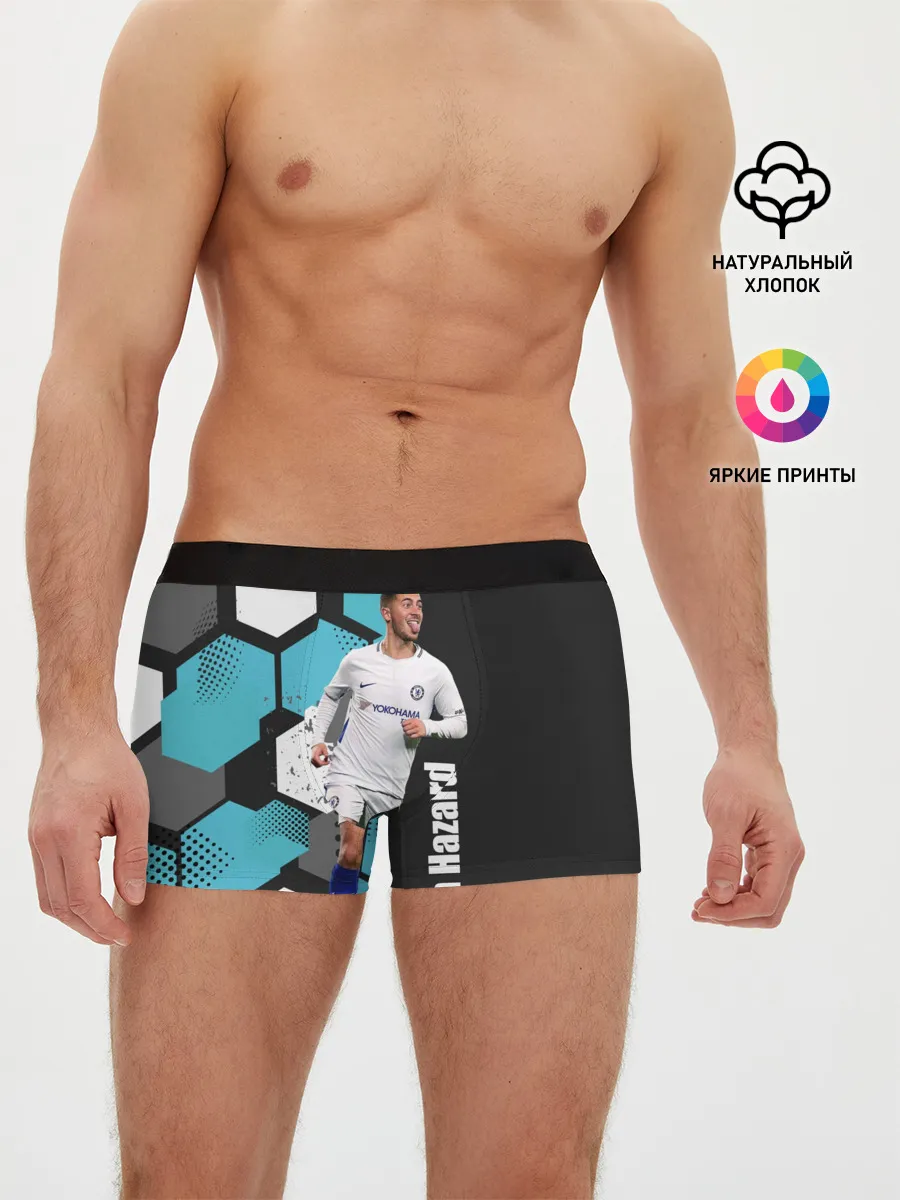 Мужские трусы боксеры / Эден Азар