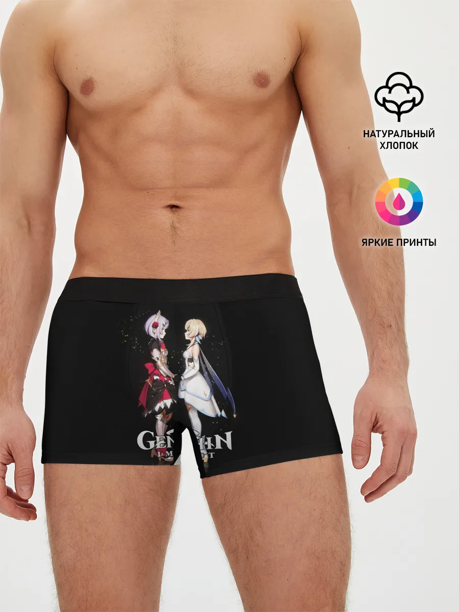 Мужские трусы боксеры / GENSHIN IMPACT