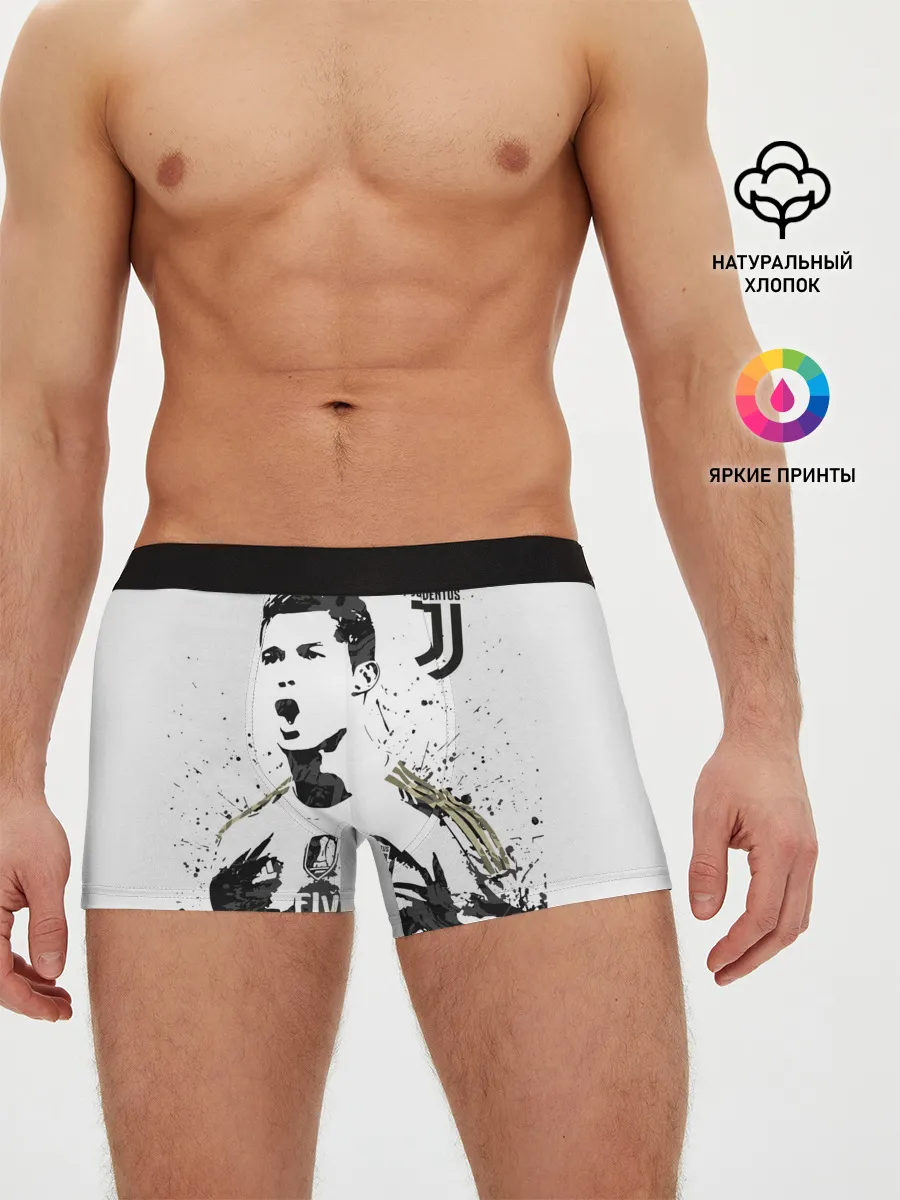 Мужские трусы боксеры / Криштиану Роналду