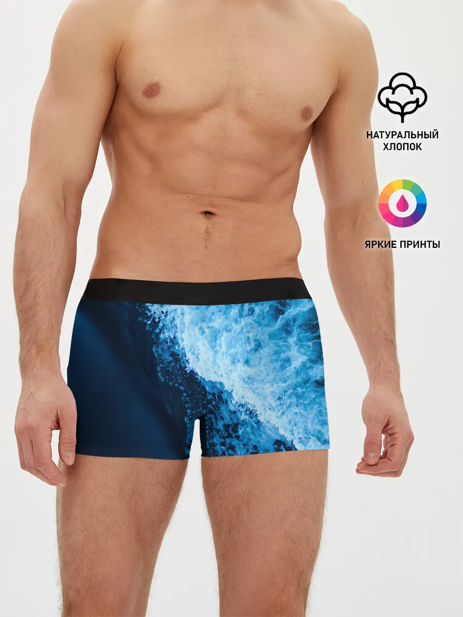 Мужские трусы боксеры / море