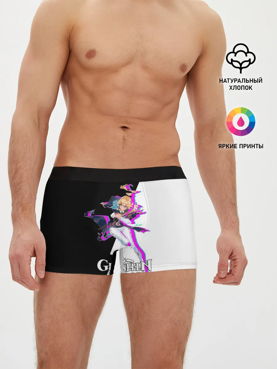 Мужские трусы боксеры / GENSHIN IMPACT / JEAN