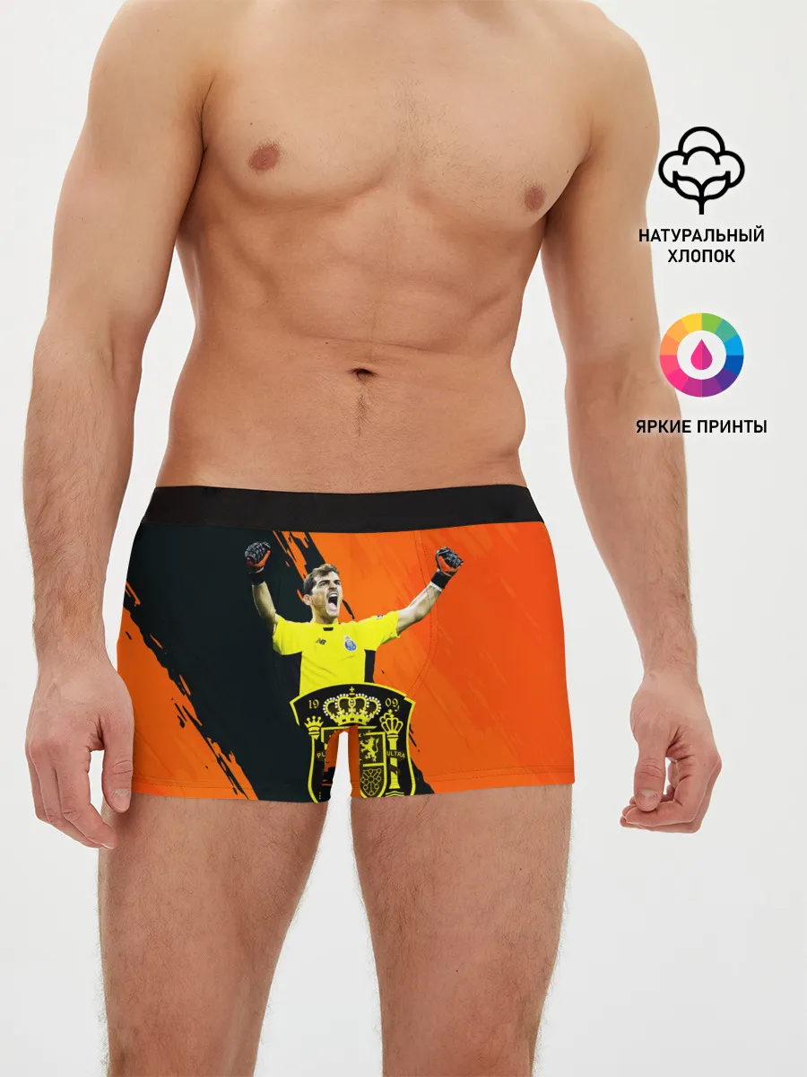 Мужские трусы боксеры / Икер Касильяс/Iker Casillas