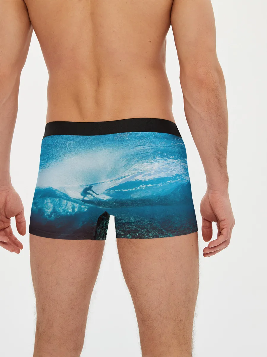 Мужские трусы боксеры / Под водой