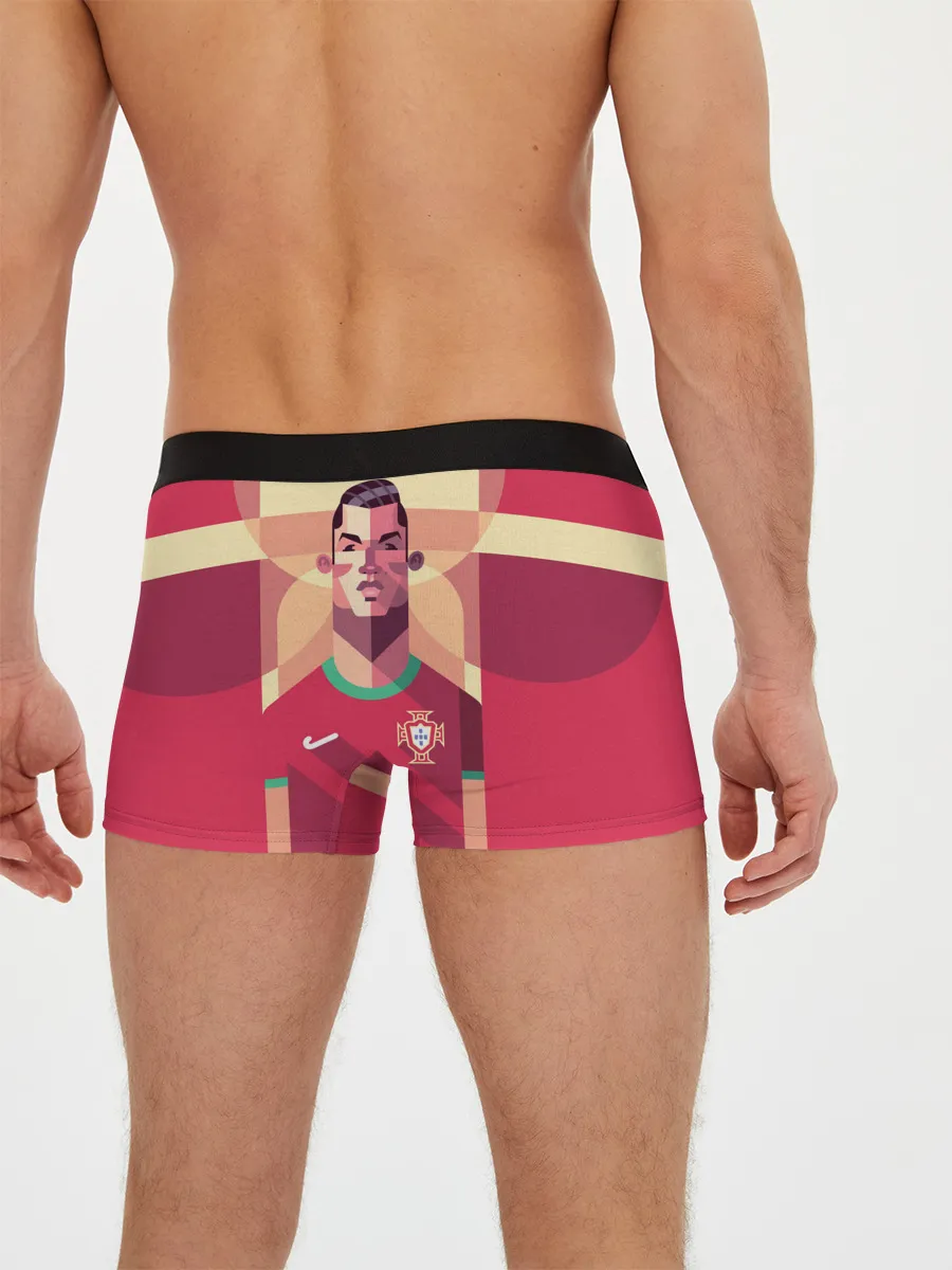 Мужские трусы боксеры / Криштиану Роналду