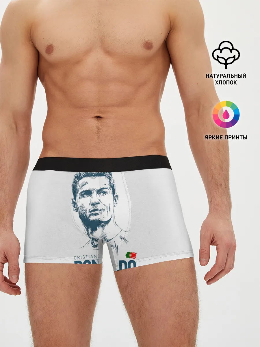 Мужские трусы боксеры / Криштиану Роналду