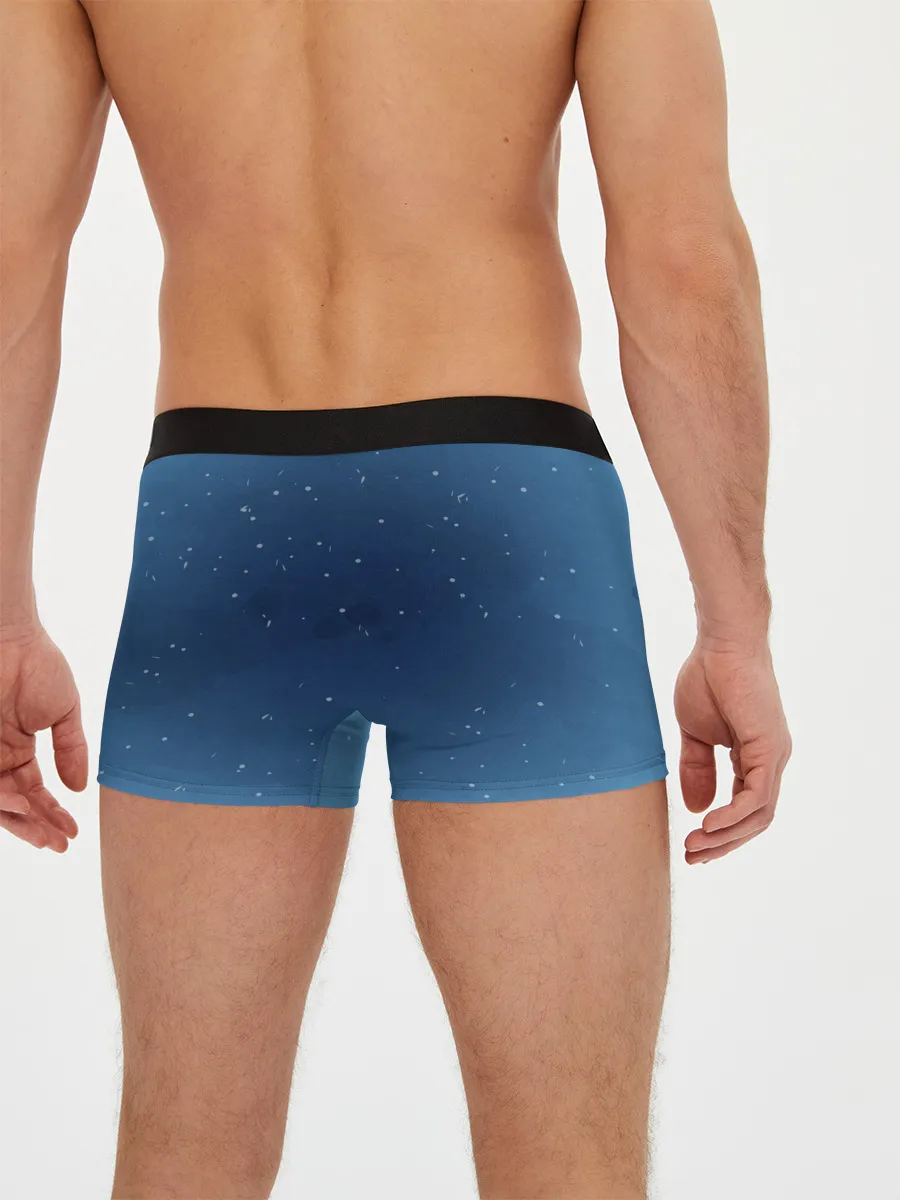 Мужские трусы боксеры / Два дельфина