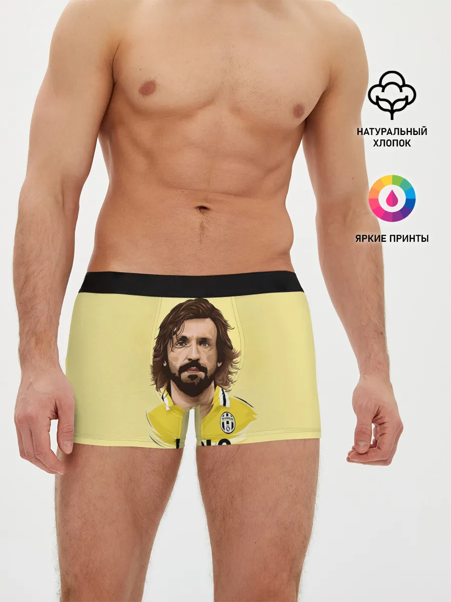 Мужские трусы боксеры / Андреа Пирло