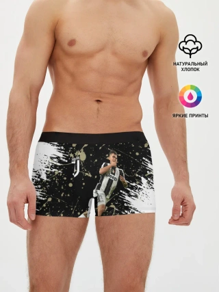 Мужские трусы боксеры / Juventus: Пауло Дибала.