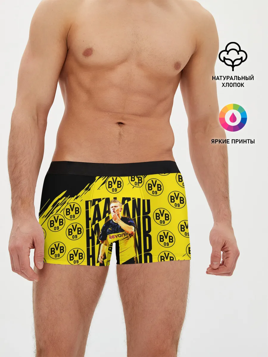 Мужские трусы боксеры / ЭРЛИНГ ХОЛАНД / ERLING HAALAND