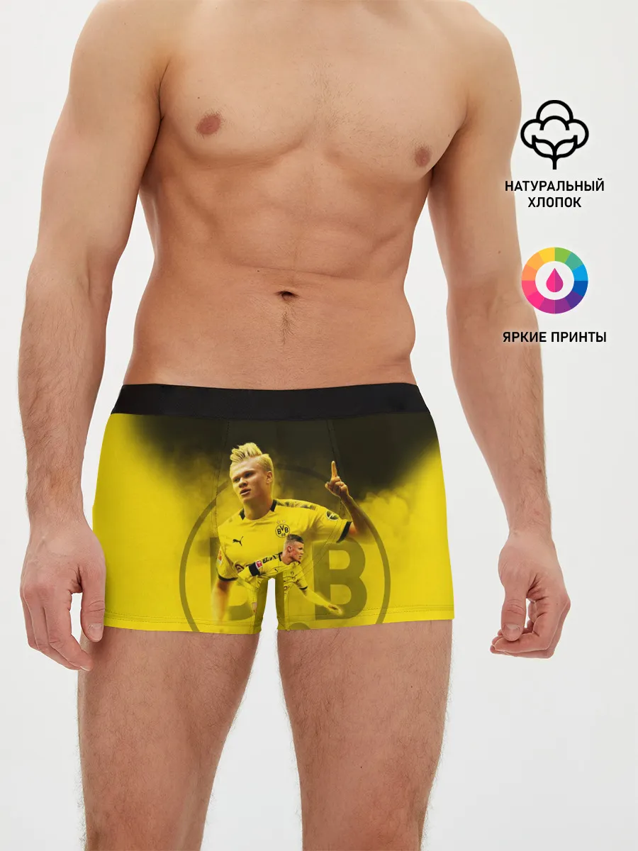 Мужские трусы боксеры / ЭРЛИНГ ХОЛАНД / ERLING HAALAND