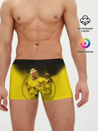 Мужские трусы боксеры / ЭРЛИНГ ХОЛАНД / ERLING HAALAND