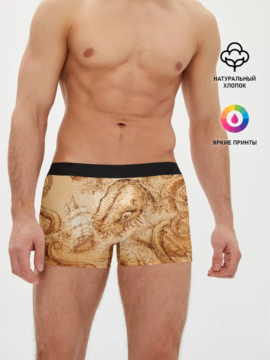 Мужские трусы боксеры / Кракен