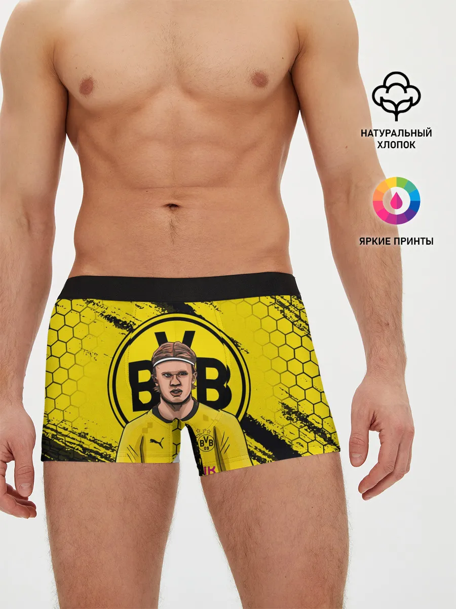 Мужские трусы боксеры / ЭРЛИНГ ХОЛАНД / ERLING HAALAND