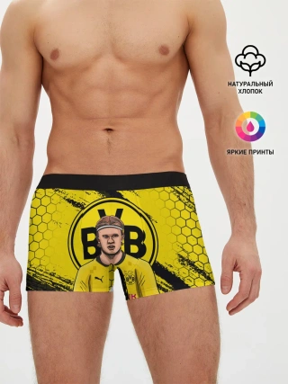 Мужские трусы боксеры / ЭРЛИНГ ХОЛАНД / ERLING HAALAND