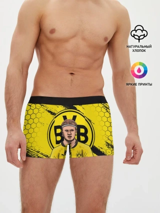 Мужские трусы боксеры / ЭРЛИНГ ХОЛАНД / ERLING HAALAND