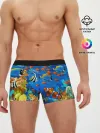 Мужские трусы боксеры / Коралловые рыбки