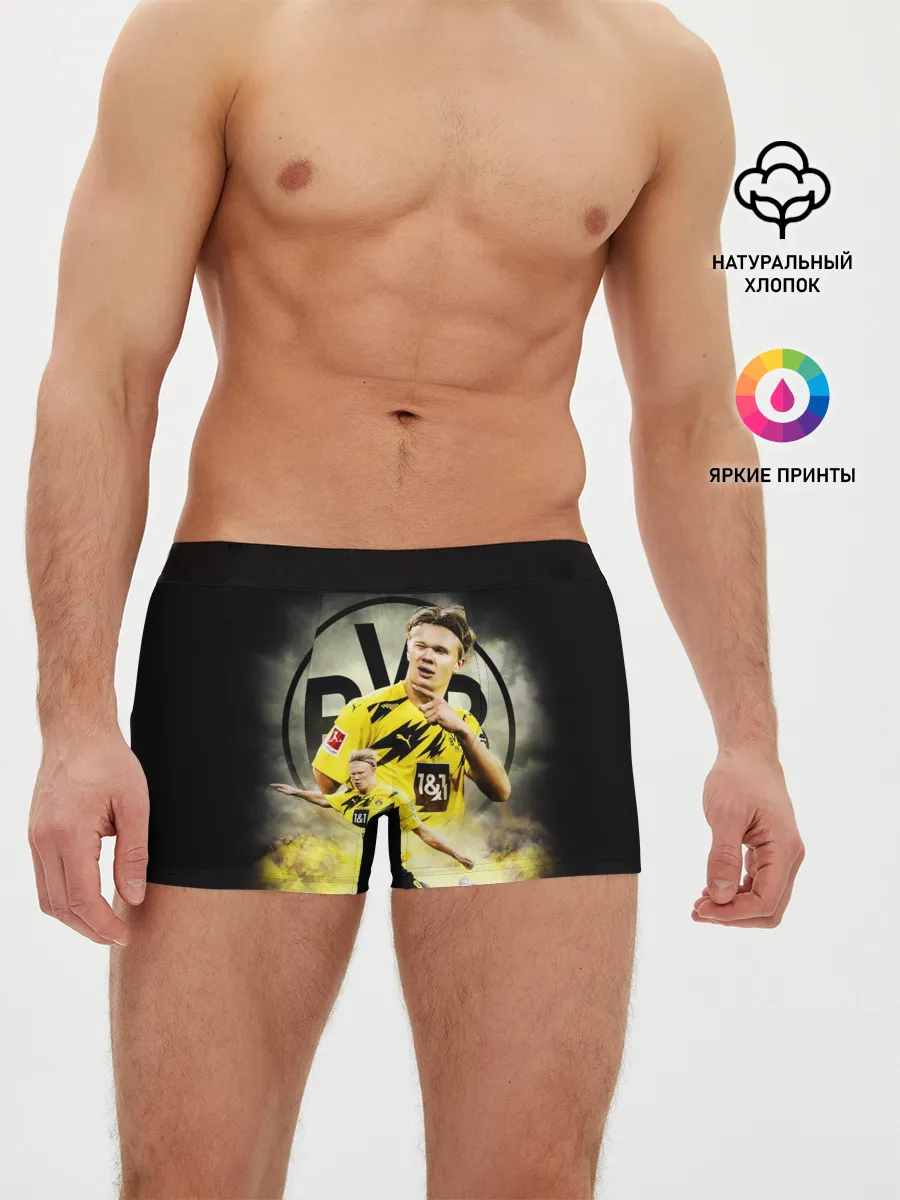 Мужские трусы боксеры / ЭРЛИНГ ХОЛАНД / ERLING HAALAND