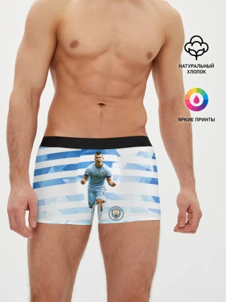 Мужские трусы боксеры / Серхио Aгуэро