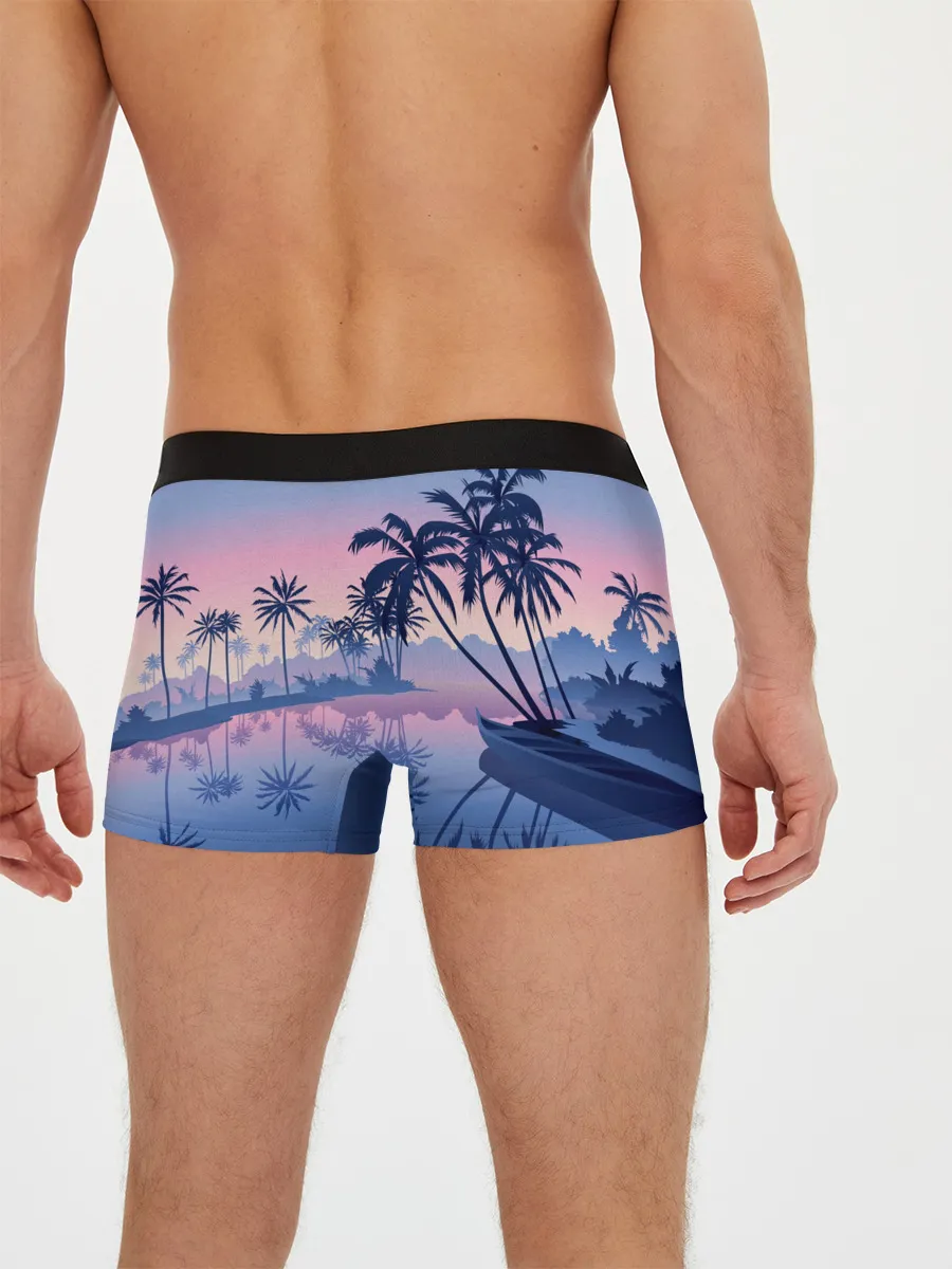 Мужские трусы боксеры / Тихая заводь