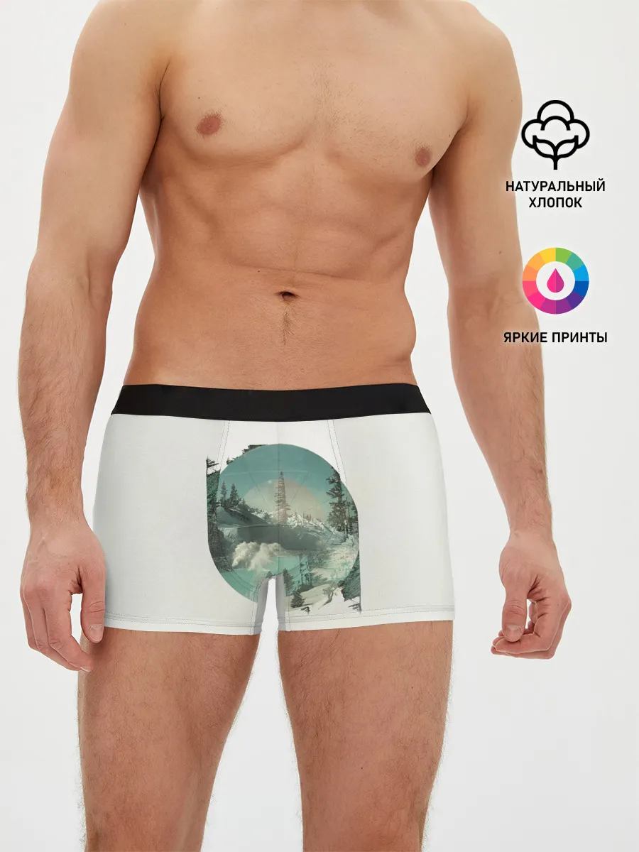 Мужские трусы боксеры / Необычное окно