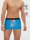 Мужские трусы боксеры / Дельфин с воздушными шариками