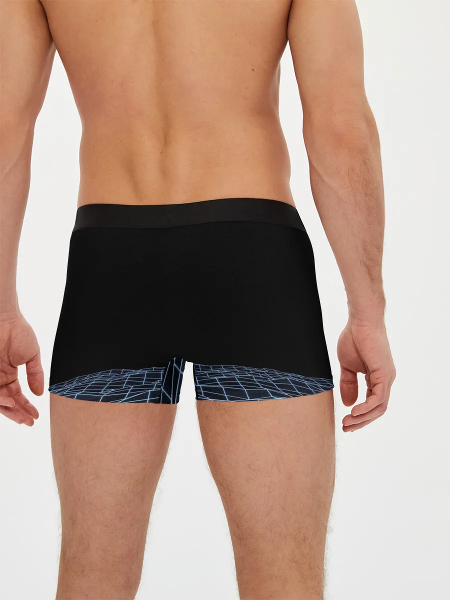 Мужские трусы боксеры / Цифровой восход