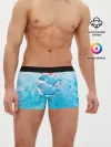 Мужские трусы боксеры / Два дельфина