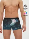 Мужские трусы боксеры / Рисунок медуза