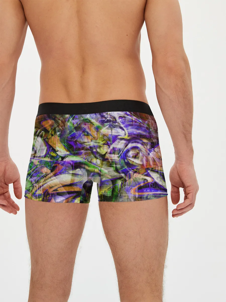 Мужские трусы боксеры / Graffiti Art