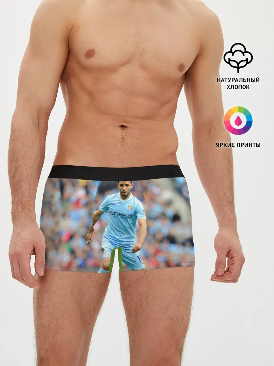 Мужские трусы боксеры / Серхио Агуэро