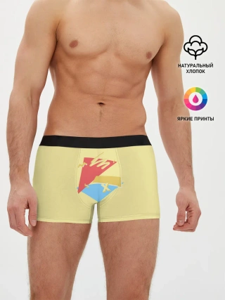 Мужские трусы боксеры / ПросТой РисуНок