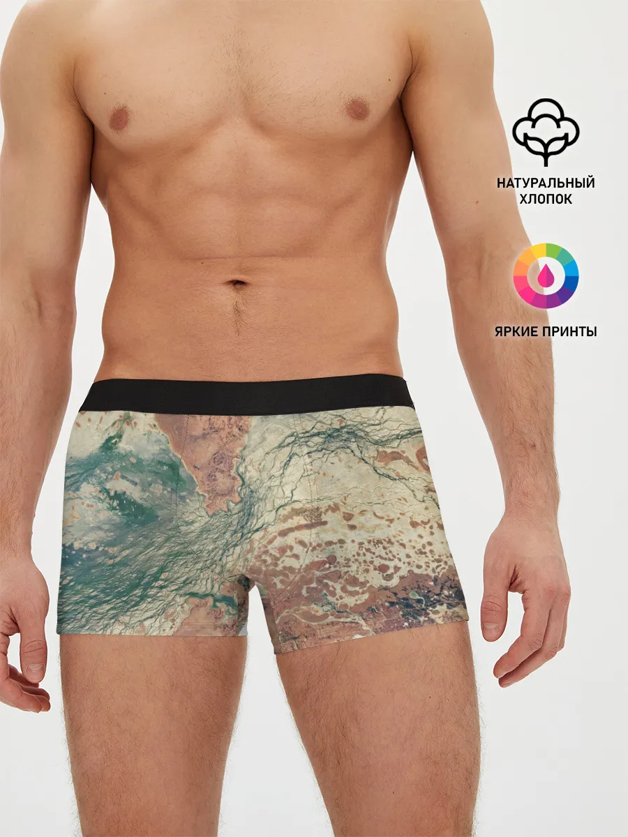 Мужские трусы боксеры / Снимок со СпуТника