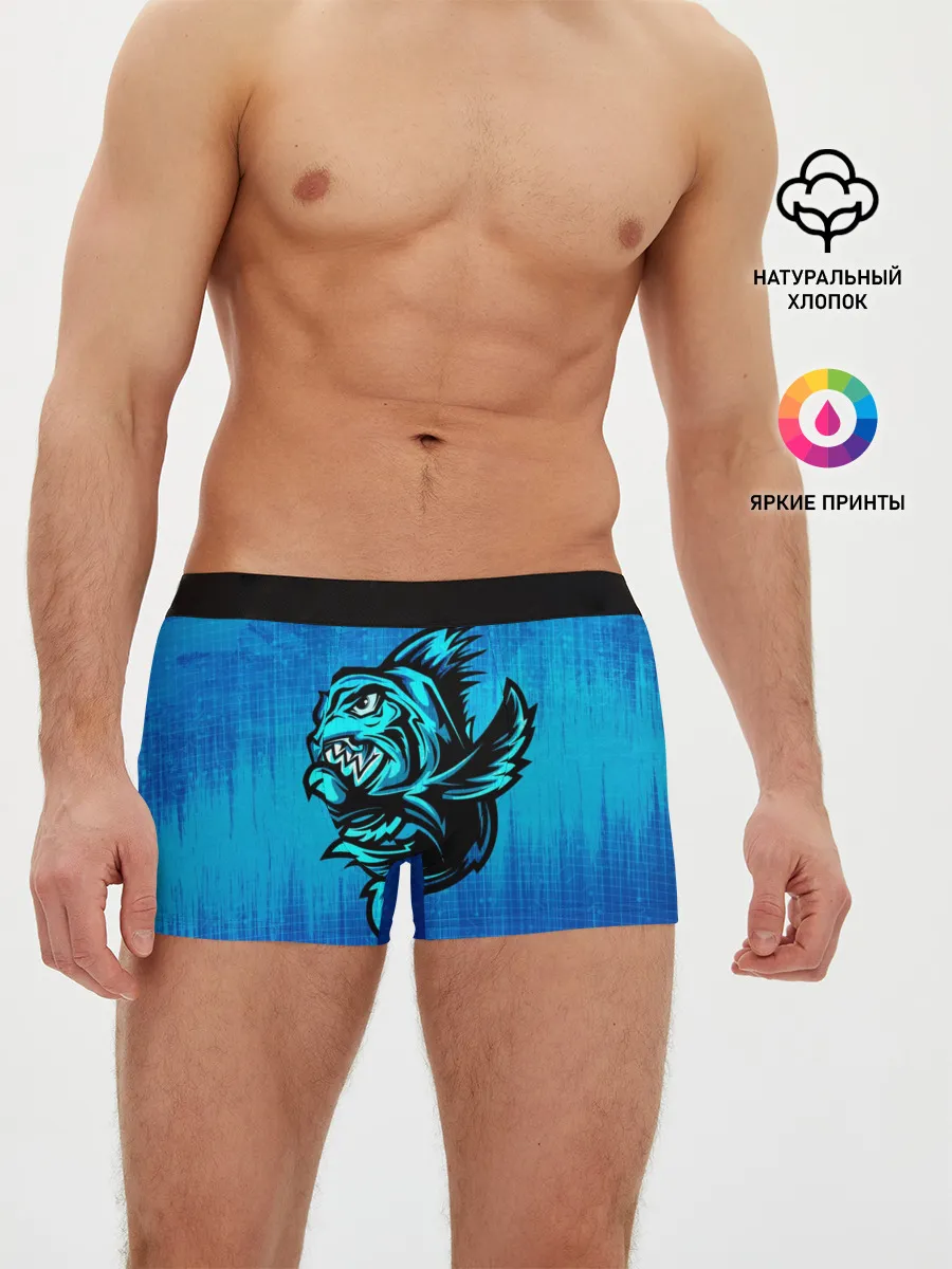 Мужские трусы боксеры / Пиранья