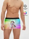 Мужские трусы боксеры / Танцующий единорог | Unicorn DAB