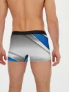 Мужские трусы боксеры / 3D СЕРЕБРО BLUE LINES