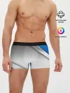 Мужские трусы боксеры / 3D СЕРЕБРО BLUE LINES