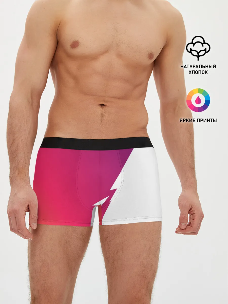 Мужские трусы боксеры / Обертка и Задний фон