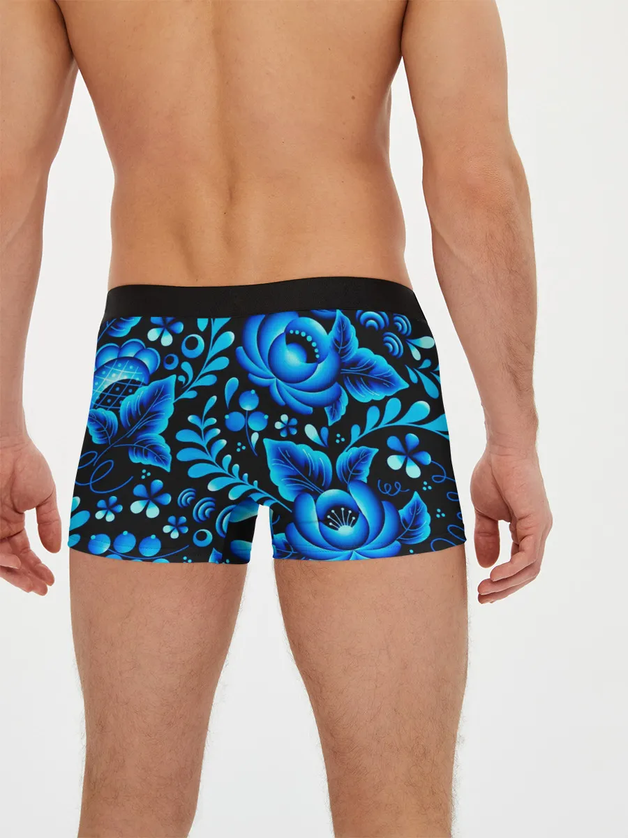 Мужские трусы боксеры / Гжель