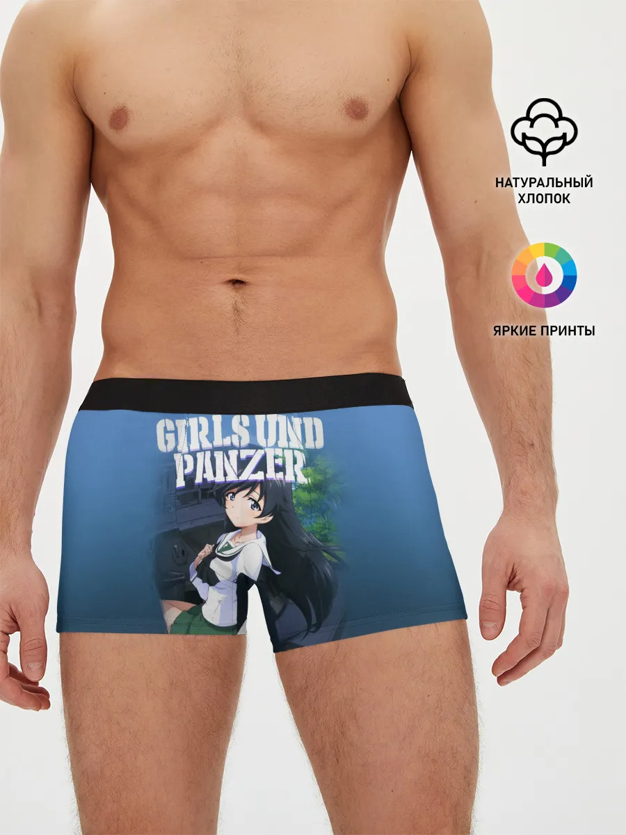 Мужские трусы боксеры / Girls und Panzer
