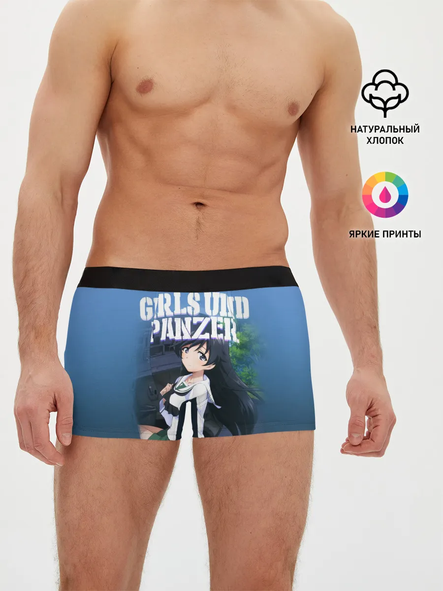 Мужские трусы боксеры / Girls und Panzer