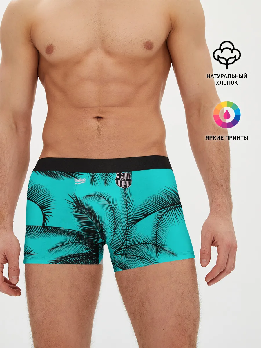 Мужские трусы боксеры / FC Barcelona | Pre-Match