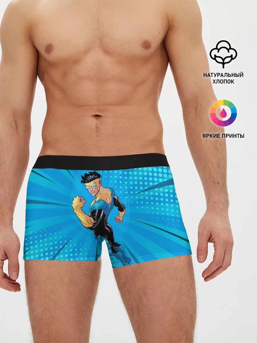 Мужские трусы боксеры / Неуязвимый Марк Грэйсон
